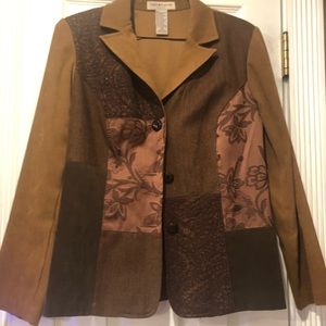Notations Ladies Blazer - Brown